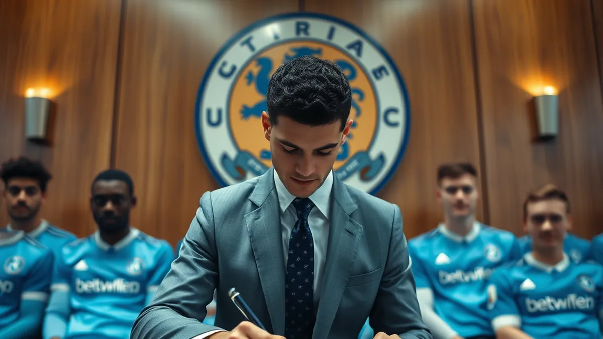 Manchester City Advances Elliot Anderson Deal