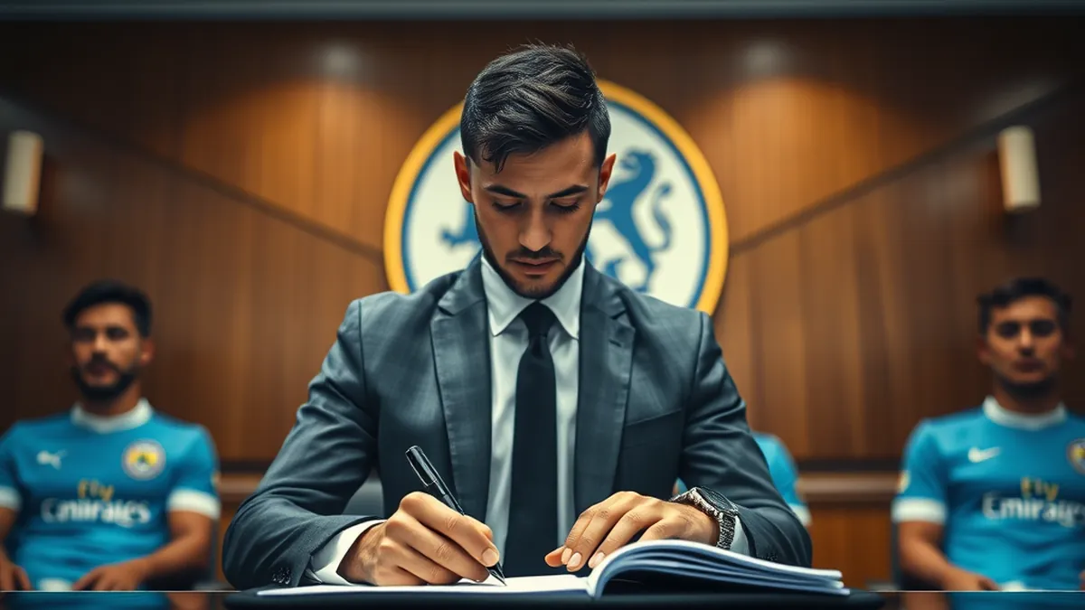 Manchester City Beat Chelsea to Sign FIFA World Cup Star