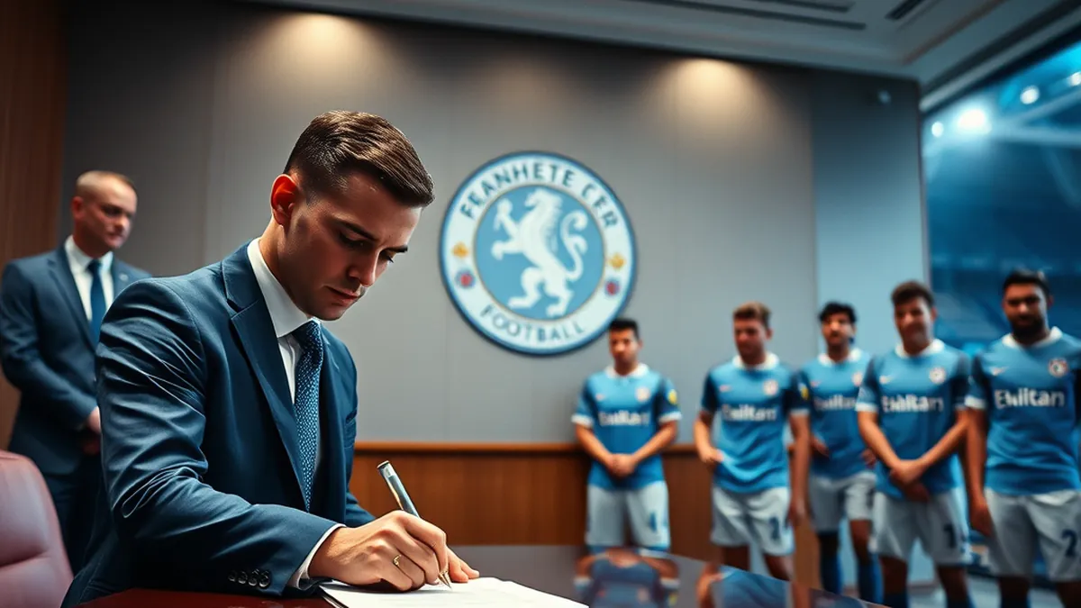 Manchester City smashes record with £155m Elliot Anderson signing