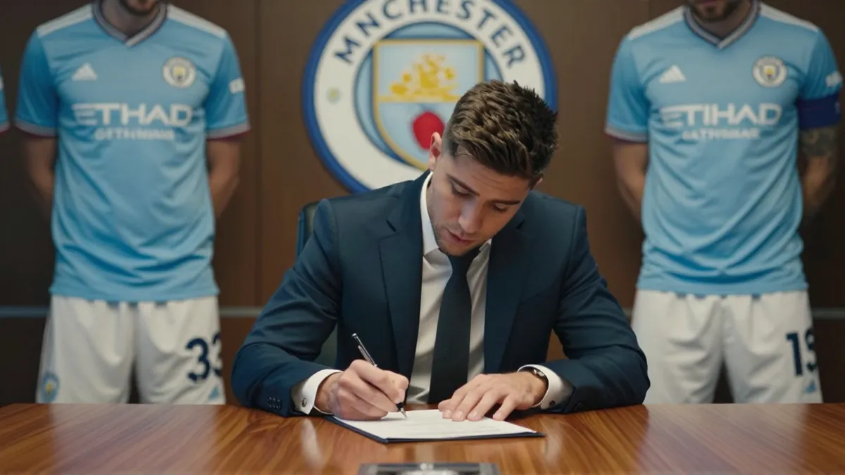 Manchester City could pocket £5m as Alvarez eyes exit