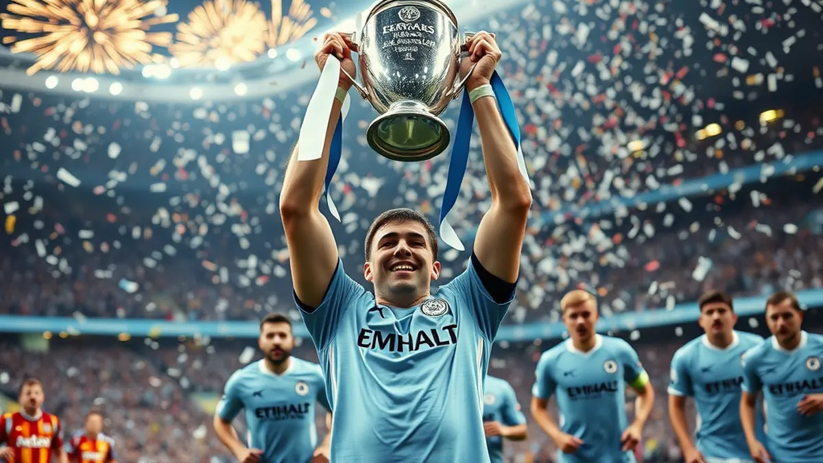 Ilkay Gundogan reacts to Manchester City's £116M deal for Elliot Anderson